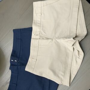 Navy and Khaki Forever 21 shorts